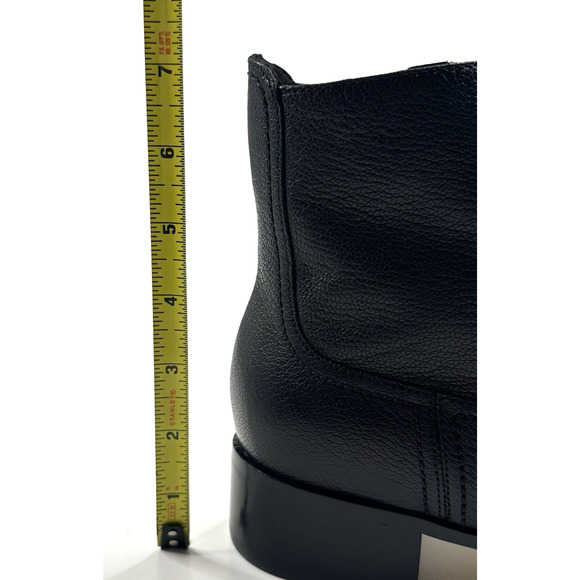 COLE HAAN Naia Black Leather Ankle Boots Womens Size 9B Side Zip New $200 - Picture 8 of 11